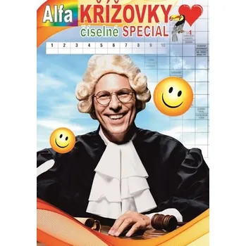 Kniha Křížovky číselné speciál 1: Soudní perličky - Alfasoft (2020, brožovaná) 
