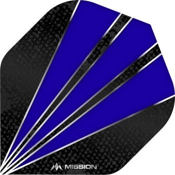 Příslušenství pro šipky Mission Letky Flare - Dark Blue F1262