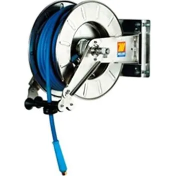 Držák na zahradní hadici Navíječ 400bar NEREZ + 10m hadice