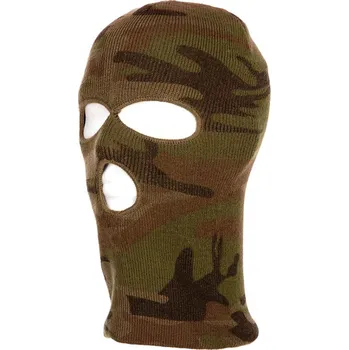 Kukla Kukla se 3 otvory Fostex Balaclava - woodland