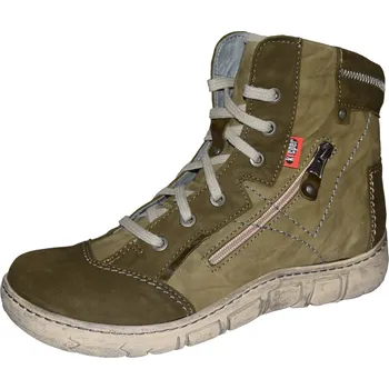 Dámské lodičky Kacper dámská zimní obuv 4-0541 Barva: zelená, Velikost: 38, Šíře podešve: H