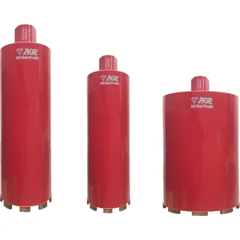 Vrták Diamantový jádrový vrták za sucha AGP (Ø32 až 302mm, L 300mm) 1-1/4" 52 mm