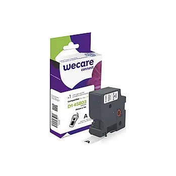 Tiskárna WECARE ARMOR páska kompatibilní s DYMO S0720830,Black/White,19mm*7m