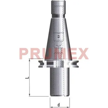 Redukční pouzdro s dutinou morse a upínacím šroubem, 247213, 50x3