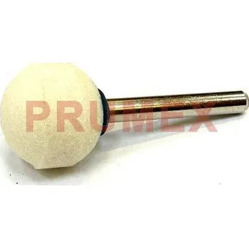 Brusný kotouč Brousící tělísko kulové se stopkou, BRUSIVO, 414295 /33151 2021.0015/ - T52 - 20-6x40 mm