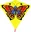 Wiky Létající drak 68 x 73 cm, Motýl