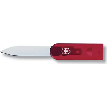 Pouzdro na nůž Nožík pro Victorinox SwissCard, transparentní červený