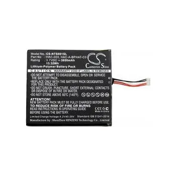 Baterie k tabletu Baterie Nintendo HAC-003 3,7V 3600mAh