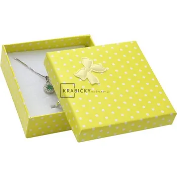 Dárková krabička JKBox Dárková krabička na soupravu šperků zelená