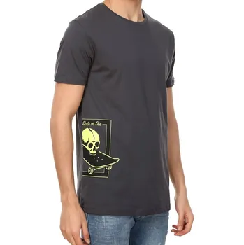 Pánské tričko Pánské tričko John Frank JFTLW05 ocelovka M