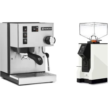 Kávovar Rancilio Silvia E + Eureka Mignon Perfetto, BL white