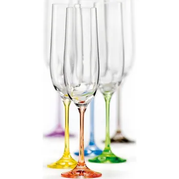 Crystalex Rainbow 190 ml 6 ks