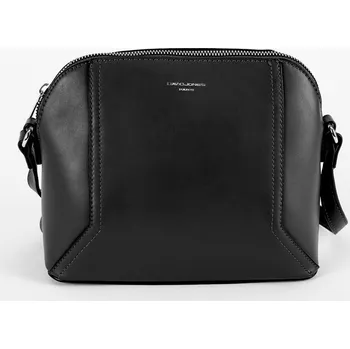 Kabelka VADA - Malá pevná černá crossbody kabelka David Jones CM5941