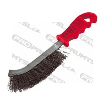 Drátěný kartáč Kartáč lištový s plastovou rukojetí, nerezový vlnitý drát 0,35 mm/KART 1111078