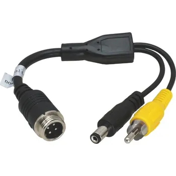 Kamera do auta Adaptér pro parkovací kamery 4pin - CINCH