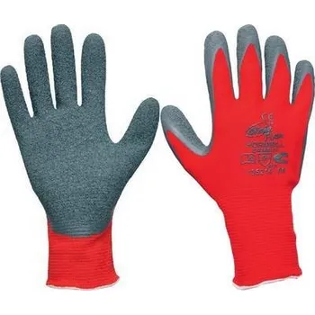 Pracovní rukavice Červa Pracovní rukavice HORNBILL - vel. 10 s nánosem gumy