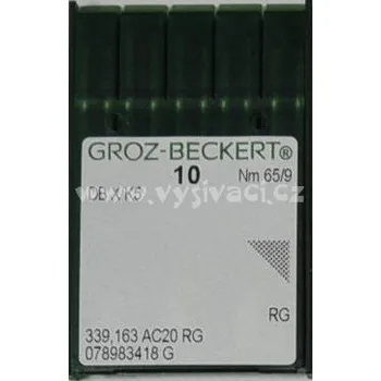 jehla DBxK5 65 RG - standardní vyšívání, balení 10ks nebo 100ks Jednotka: balení 10ks