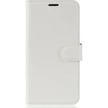 Pouzdro na mobilní telefon TUKE kožené pouzdro pro ZTE Blade A521 bílé