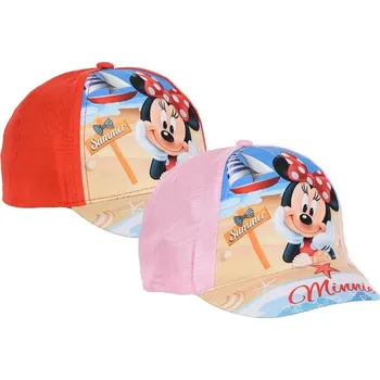Módní doplněk SUN CITY Dětská kšiltovka Minnie Mouse Summer Velikost: 50