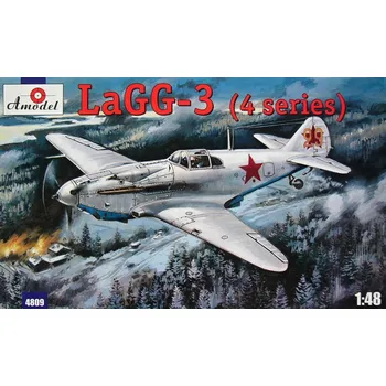 Plastikový model A model 1/48 LaGG-3 (4 series)