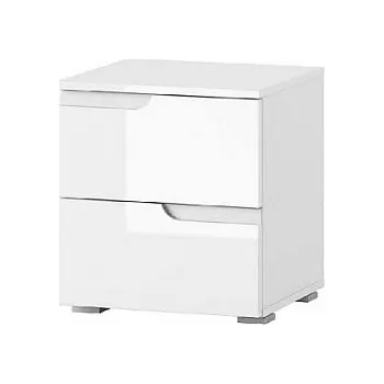 Noční stolek LISA noční stolek 32, bílá lesk