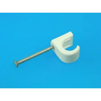 Hřebík Spona zatloukací na kabel 5-7mm typ OKC 620W FUBA balení 100 ks