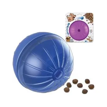 Hračka pro psa Míček na pamlsky, 12 cm