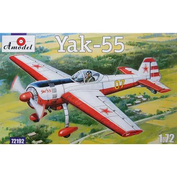 Plastikový model A model 1/72 Yak-55
