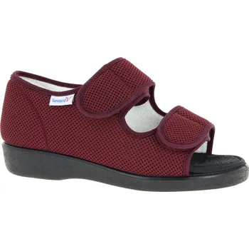 Pánské polobotky Boty pro široké nohy Varomed Goteborg 58882-03 bordó Velikost: 43, Šířka: L