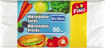 Sáček na potraviny FINO Mikrotenové sáčky 50 ks
