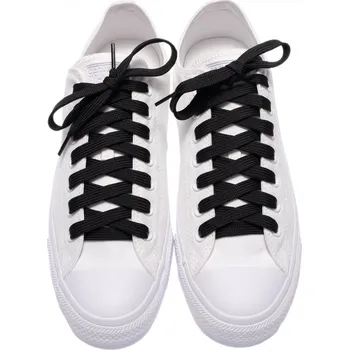 Tkaničky do bot Ploché tkaničky pro děti - černá Délka: 60