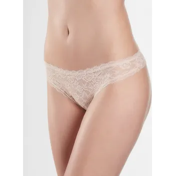 Souprava dámského spodního prádla Tanga AUBADE (HK26-11), Velikost 44, Barva tělová