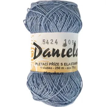 Příze Daniela světle modrá 5424