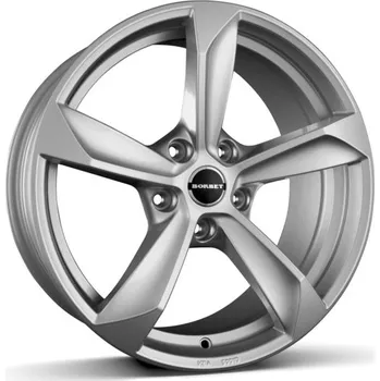 Alu kolo Alu disk Borbet S 8x17, 5x112, 72.5, ET40 brilliant silver