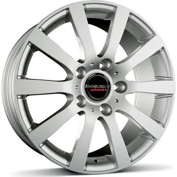 Alu kolo Alu disk Borbet C2C 7.5x17, 5x120, 65.1, ET45 brilliant silver