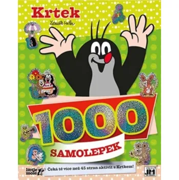 Krtek 1000 samolepek - Jiri Models (2019, brožovaná)