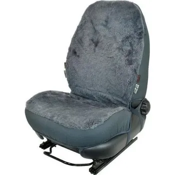 Potah sedadla Carpoint Potah sedadla ovčí vlna šedá