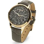 Dámské hodinky se Swarovski Elements Punto šedé ZCR38CHR