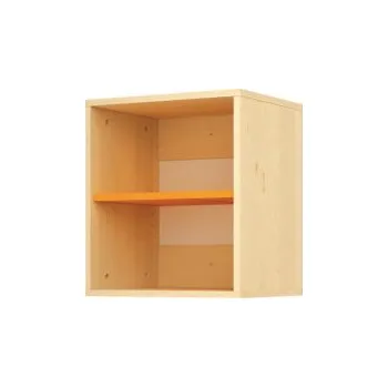 police Nástěnná police ORZE 1 police model A (více barev) Žlutá Bříza