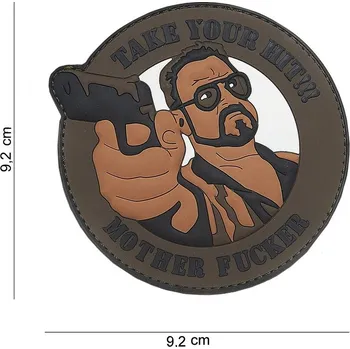 101 INC® Nášivka Take Your Hit 101INC®, Barva: Hnědá