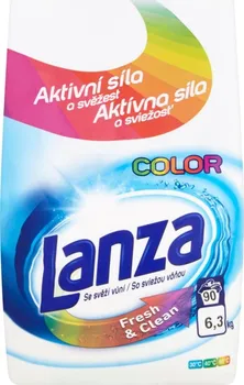 Prací prášek Lanza Fresh & Clean Color 6,3 kg