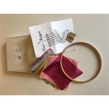 kreativní sada Sada na výrobu andělíčků z hedvábí nad postýlku