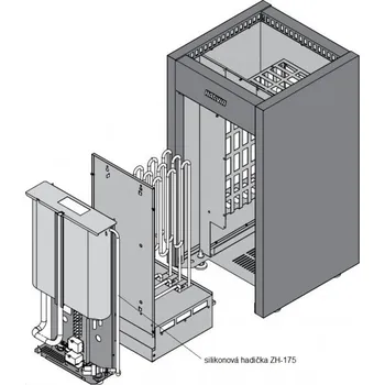 Silikonová hadička pro kamna Virta Pro 12/16 mm