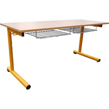 Zahradní lavice Žákovská dvoumístná lavice TUBE (stavitelná)