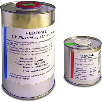 VEROPAL UV PLUS 130 6,5kg čirá epoxidová pryskyřice