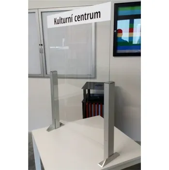 Kancelářský nábytek Ochranná přepážka STOJAN (SKLADEM) 100×65 cm