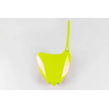 UFO tabulka pod startovní číslo HONDA CRF 250R-RX, CRF 450R-RX 18-19, barva žlutá fluo