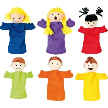 Domeček pro panenku Vzdělávací panáčci EMOCE (6 ks)