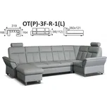 MEBLOSOFT Modulová sedací souprava TORO OT+3F+R+1