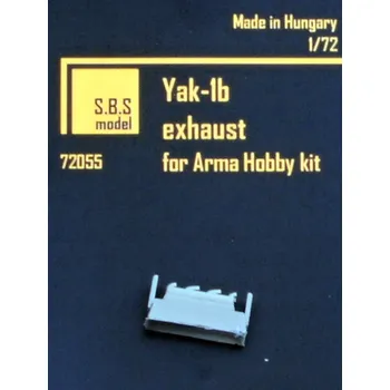 Plastikový model S.B.S model 1/72 Yak-1b Exhaust set (ARMA HOBBY)